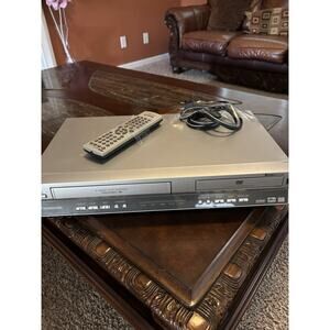 VINTAGE Panasonic DVD VCR Combo Player Recorder PV-D4745S With Remote TESTED